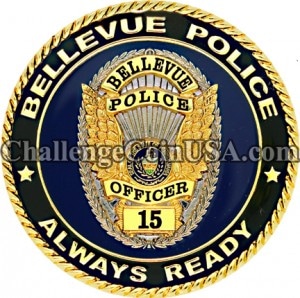 Bellevue Police Department Challenge Coin