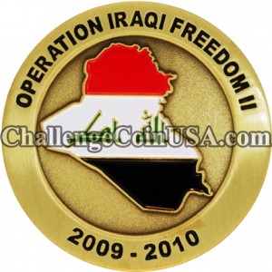 Operation Iraqi Freedom Challenge Coin