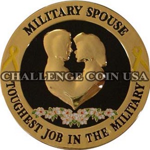 Military Spouse Challenge Coin