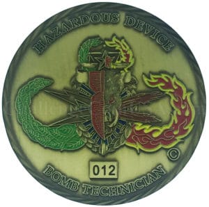 bomb squad coin