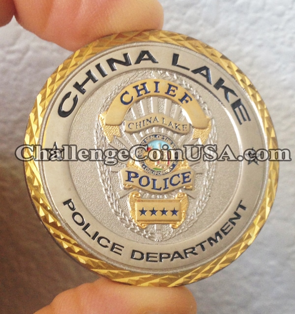China-Lake-Police Dept Coin