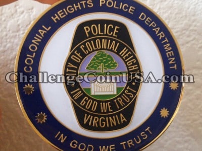 Colonial Heights Police Coin