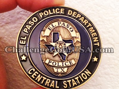 El-Paso Police Dept Coin