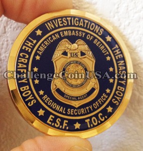 U.S. Embassy Beirut Coin