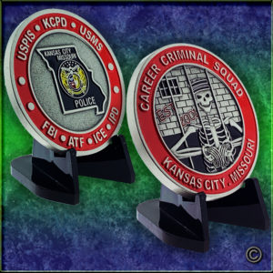 Kansas City Police Squad Coin