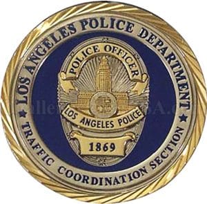 LAPD challenge coin