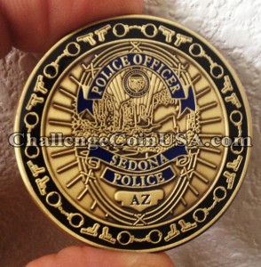 Sedona Police Dept Challenge Coin