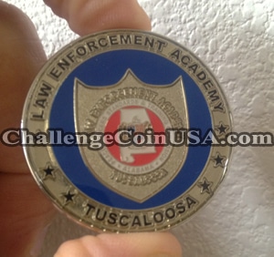 Tuscaloosa Law Enforcement Academy Coin
