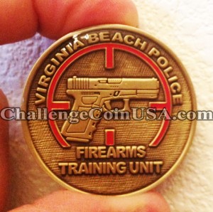 Virginia Beach Police Training Coin