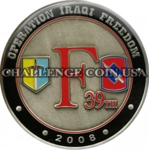 Army 39th Brigade Support Battalion Coin