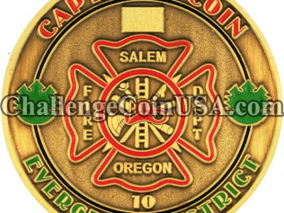 Salem Fire Department Coin