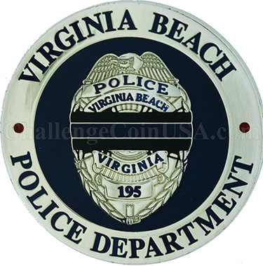 Virginia Beach Police Challenge Coin