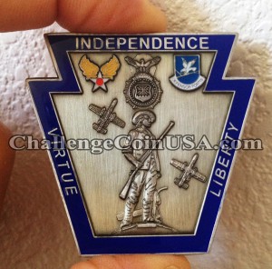 111th Security Forces Fighting Griffins Challenge Coin 2