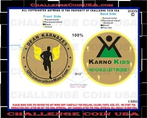 Dean Karnazes coin graphic