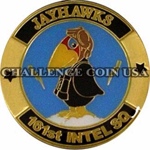 161st Intel Squadron Challenge Coin