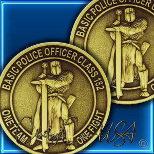 Basic Police Officer Class Coin