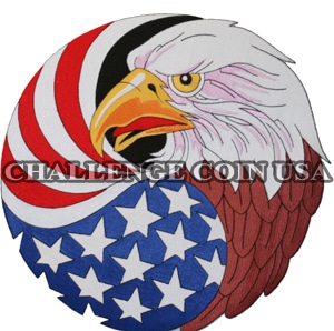 12 inch eagle patch