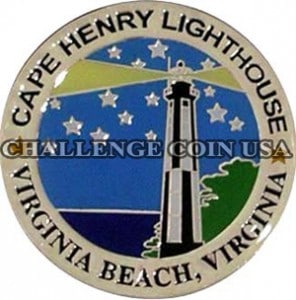 Cape Henry Lighthouse Coin