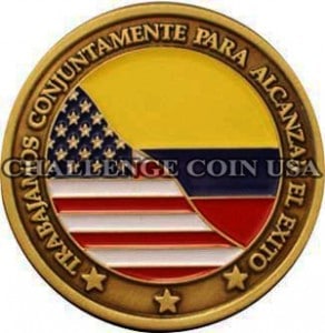 Colombia Challenge Coin