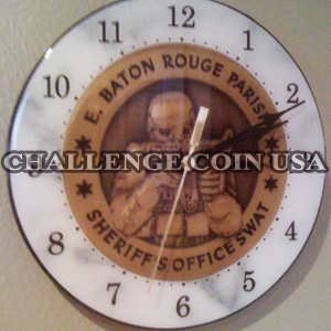 east baton rouge swat wall clock