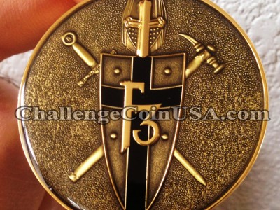 F3 tactical coin