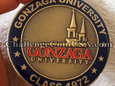Gonzaga University Challenge Coin