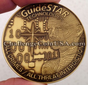 Guide Star Technologies Challenge Coin