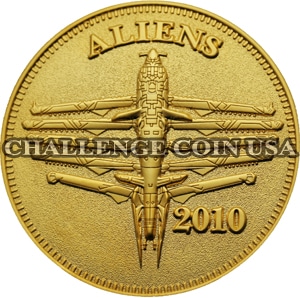 Cowboys and Alliens Coin