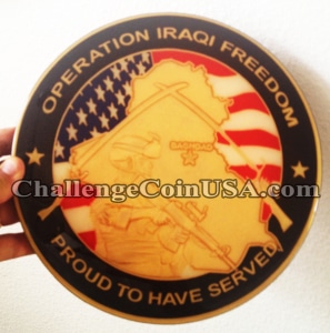 OIF wall plaque