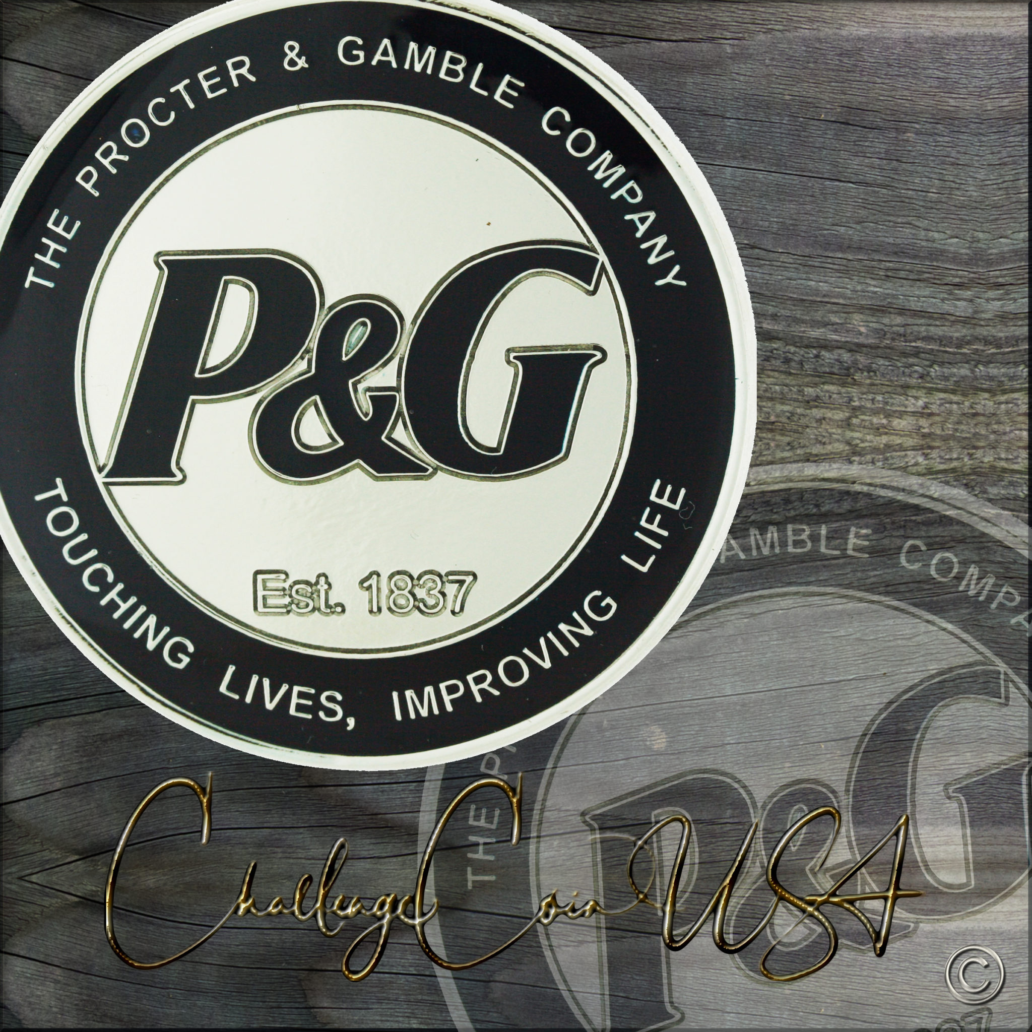 P&G Challenge Coin