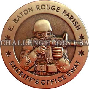 Baton Rouge SWAT coin