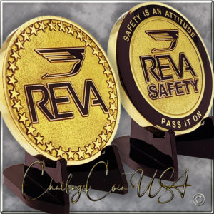 Reva Safety Challenge Coin