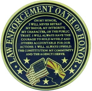 police coin