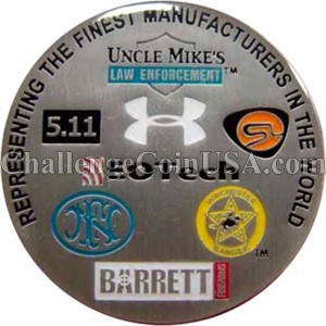 Under Armor Challenge Coin