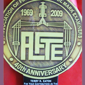 40th Anniversary AFTE Wall Plaque With Tab