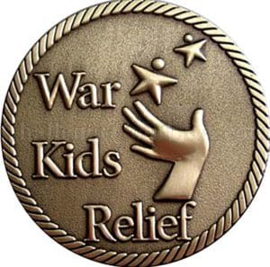 War Kids Relief Fundraising Challenge Coin