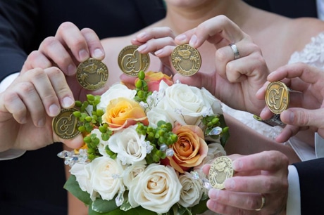 Wedding Challenge Coin