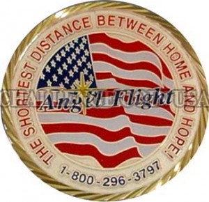 angel flight challenge coin