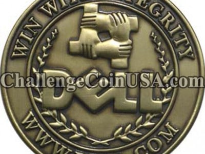 Dell Computer Challenge Coin