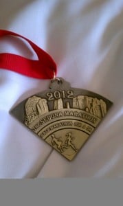 sedona marathon 2012 medal