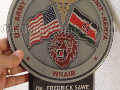 u.s.army medical research unit plaque