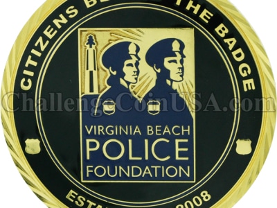 Police Foundation Challenge Coin