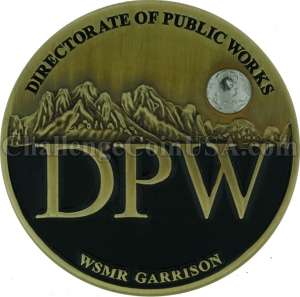 Director Of Public Works Challenge Coin