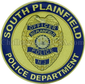 South Plainfield Police Department Challenge Coin