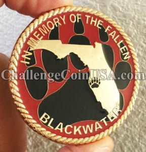 BlackWater Memorial Challenge Coin