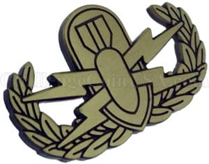 eod lapel pin