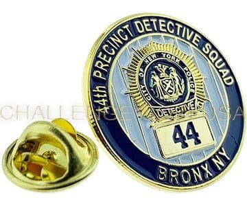 NYPD 44th PCT Lapel Pin
