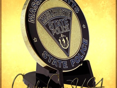 Massachusetts State Police Coin