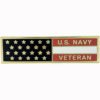 Navy Veteran Flag Pin