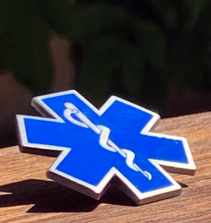 Star of Life Keychain & Lapel Pin - Image 3